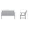 Highwood Usa 5ft Weatherly Garden Bench Outdoor Furniture for Patio, Backyard, Garden AD-BENW3-EUC - alternate 3